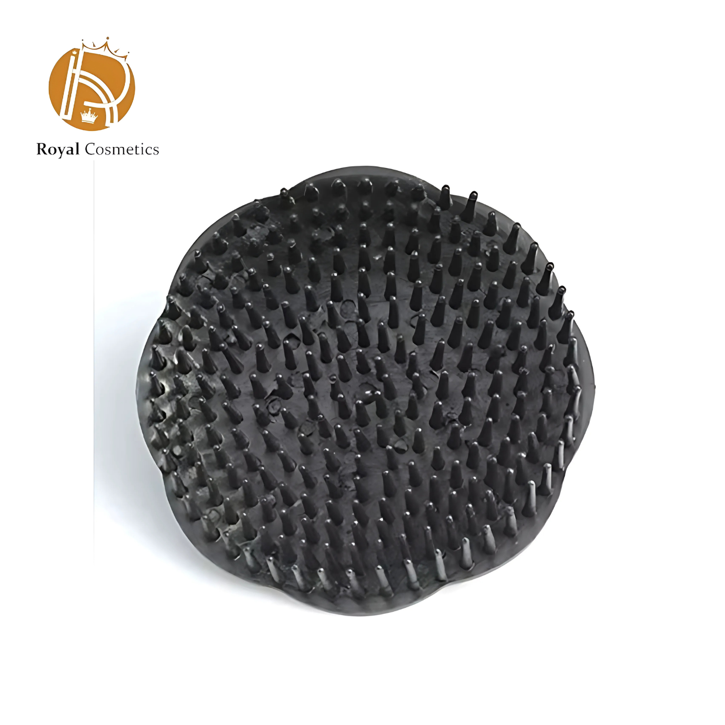 Superior Round Brush - Black with premium bristles and round barrel for professional hairstyling and blow-drying