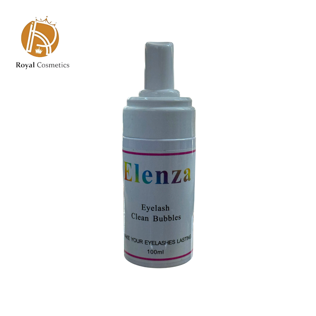 Elenza Eyelash Clean Bubbles 100ml – gentle foam cleanser for eyelash extensions - Elenza