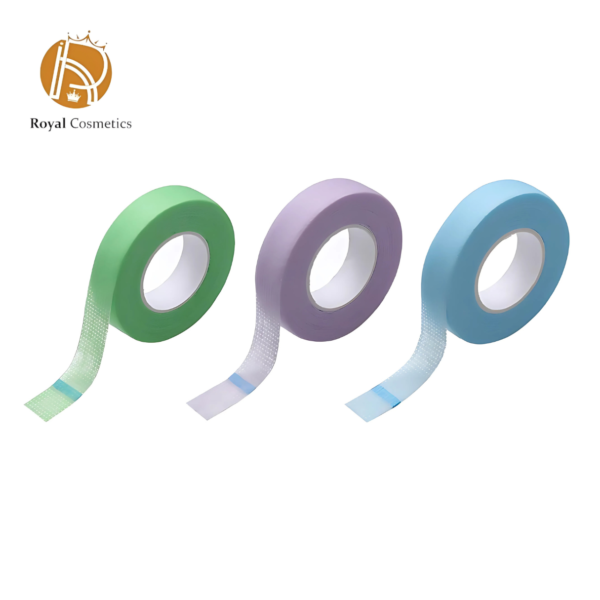 Eyelashes Extension Tape & Under Eye Pads – Essential tools for precise and comfortable eyelash extensions, available in Royal Cosmetics