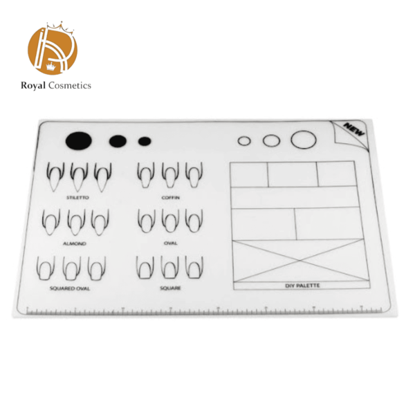Nail Art Manicure Silicone Mat is a versatile and essential tool for nail art enthusiasts and professionals. Designed for stamping, transfer, and nail practice