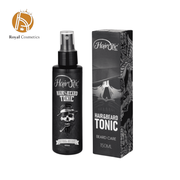 Hairotic Hair and Beard Growth Tonic 150ml bottle with dropper