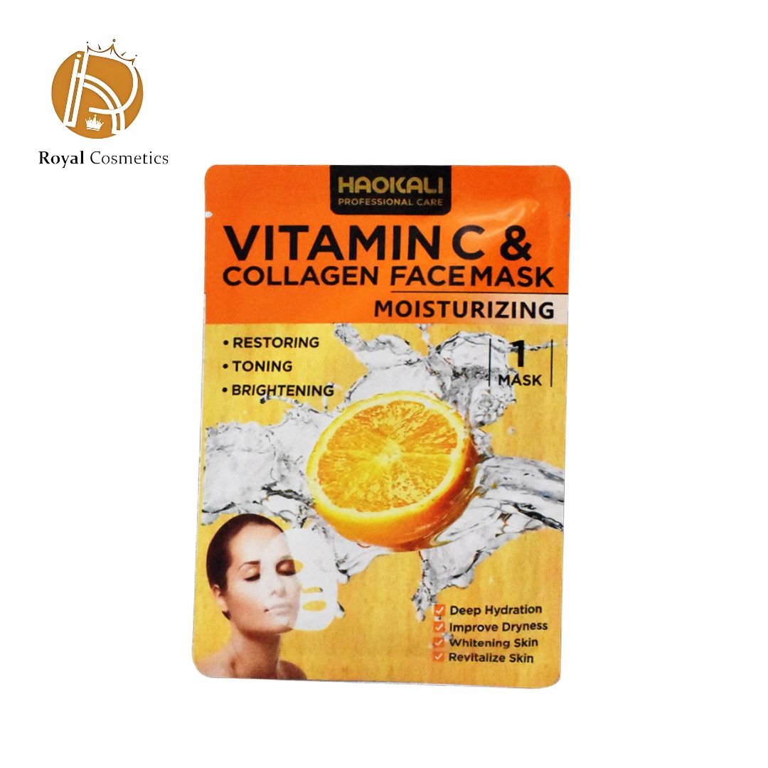 Haokali Vitamin C & Collagen Face Mask